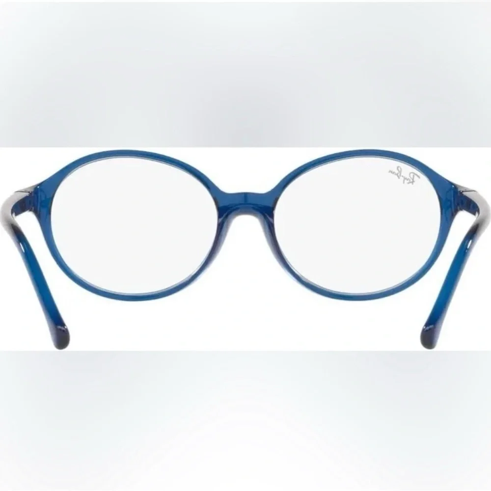 Ray-Ban Frame Kids Prescription Blue Round Glasses NWT